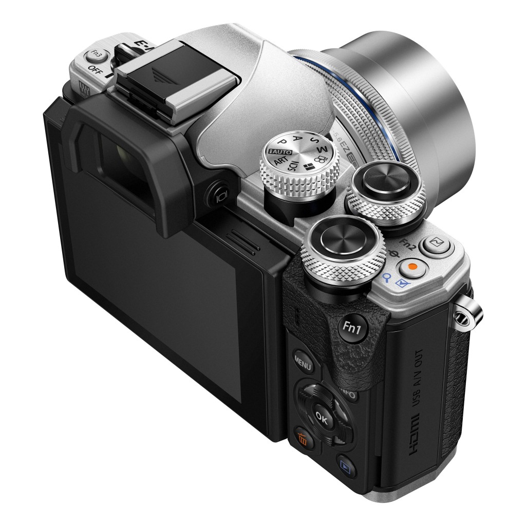 OLYMPUS OM-D E-M10 Mark IV Silver Body With Silver Italy