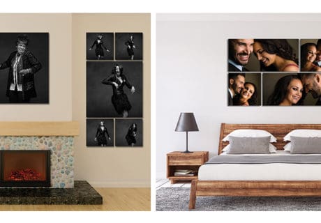 An image that highlights the power of printed photographs by Jerry Ghionis