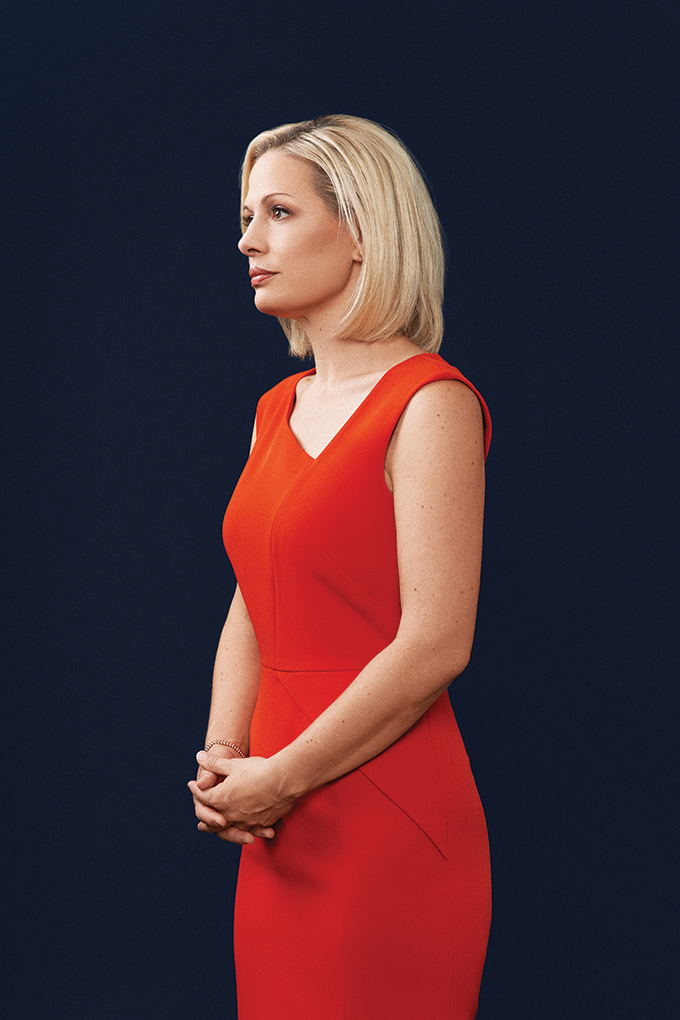 U.S. Senator Kyrsten Sinema photographed by Thomas Ingersoll