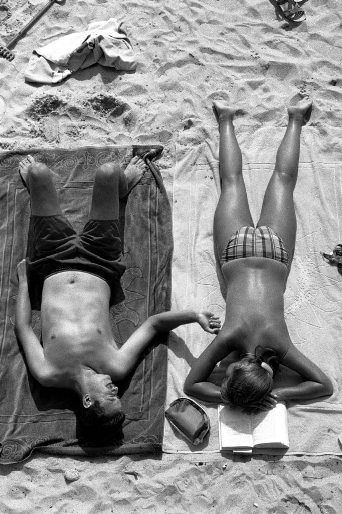 "Sunbathers", from Sherrie Nickol's series, Summers in Brittany.