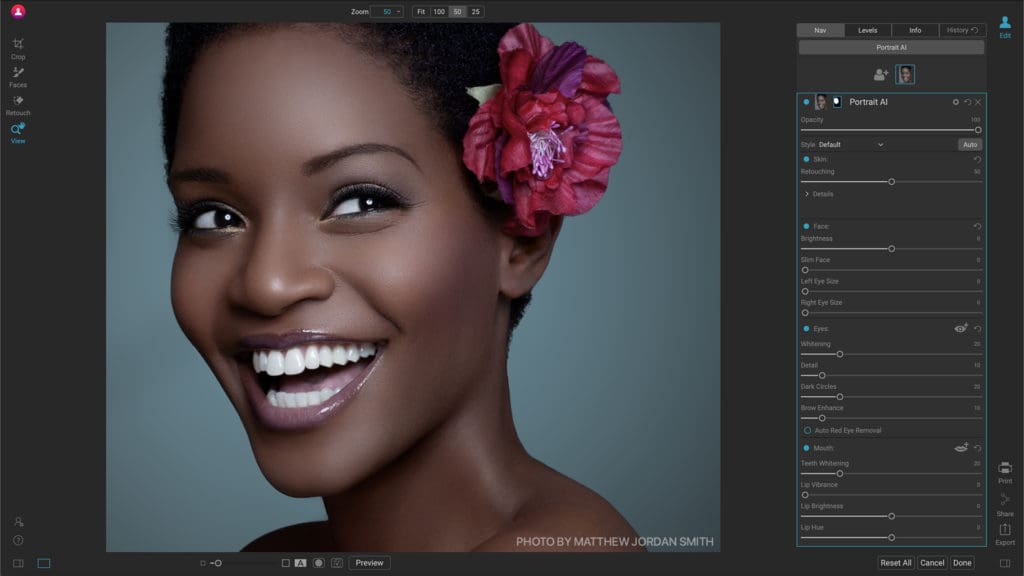 Software news from ON1 includes the Portrait AI release for easy retouching