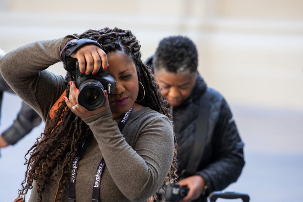 Hands-on learning at WPPI 2020 show.