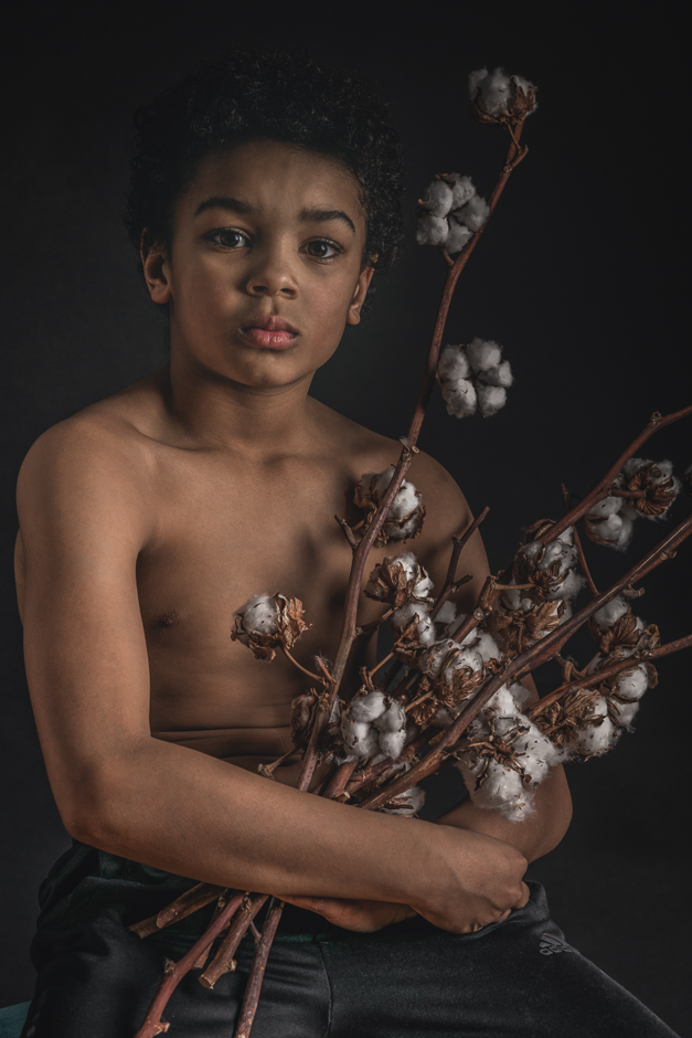 eye-catching portrait, Le Petit Prince, by Dominique Jean-Marie.
