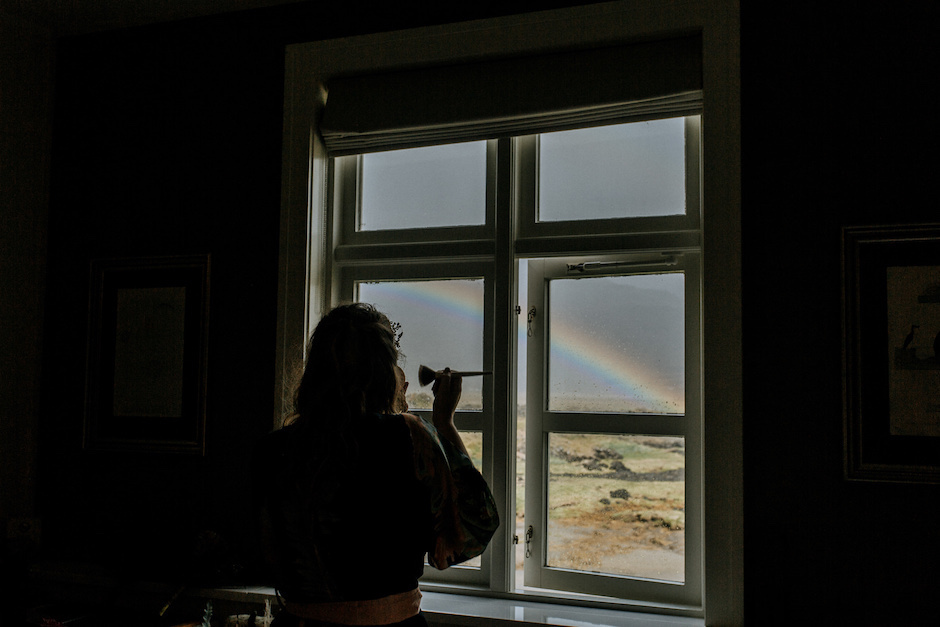 Photos of the week: a rainbow in Iceland.