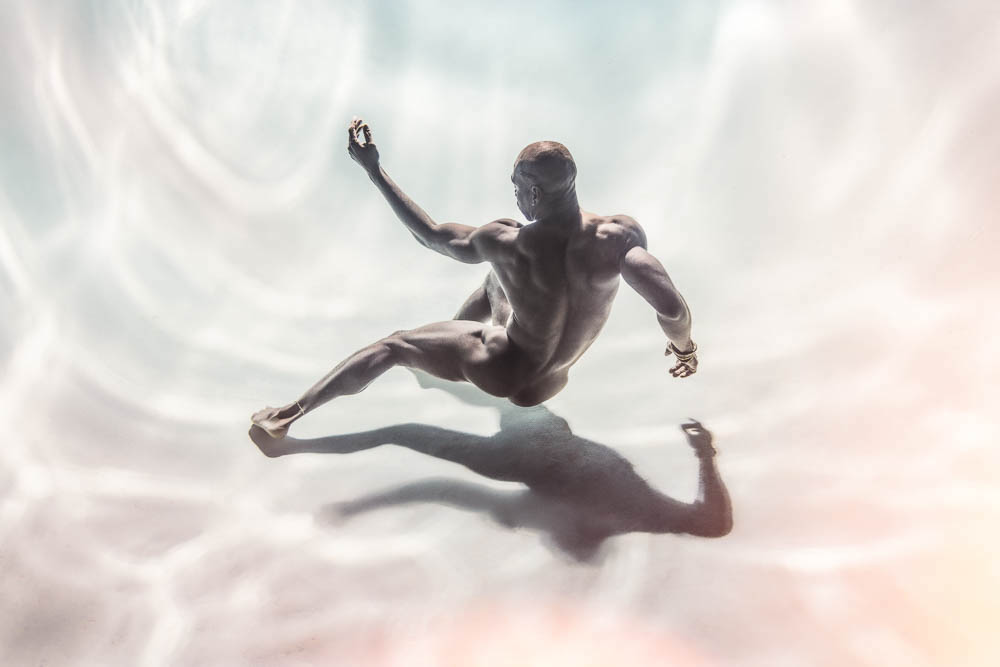 underwater form.