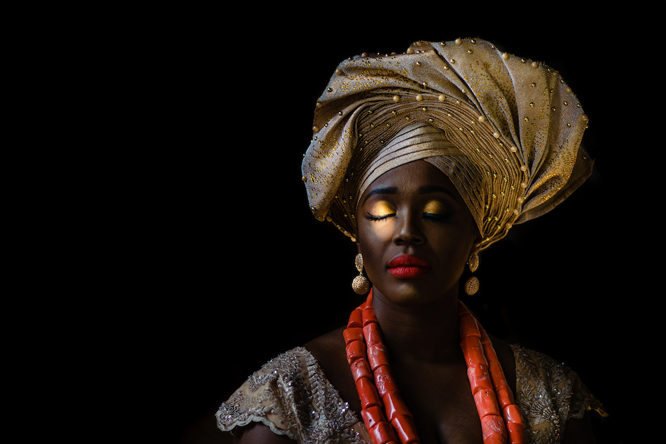 World Best Wedding Photographers website image of woman with light reflection.