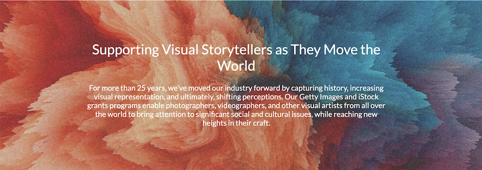 Getty Images Grants statement