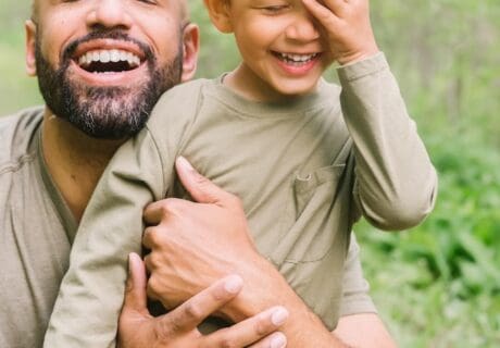 Dad in photos